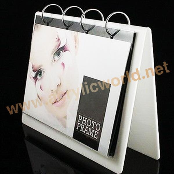 2016 acrylic desk calendar with stand